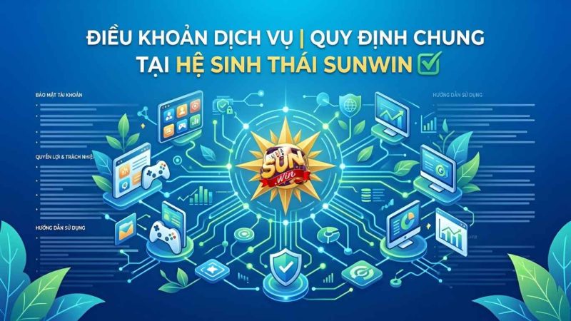 Điều Khoản Dịch Vụ | Quy Định Chung Tại Hệ Sinh Thái Sunwin ☑️ Điều Khoản Dịch Vụ | Quy Định Chung Tại Hệ Sinh Thái Sunwin ☑️